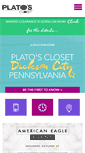 Mobile Screenshot of platosclosetscranton.com